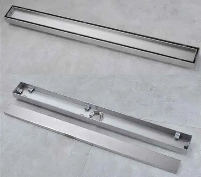 linear shower drain cost